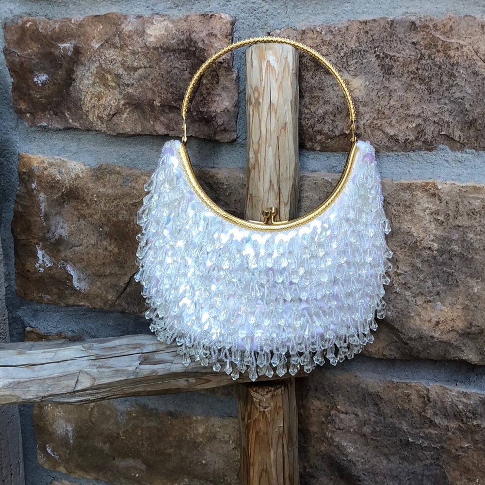 FREE W/purchase- Beautiful beaded clutch